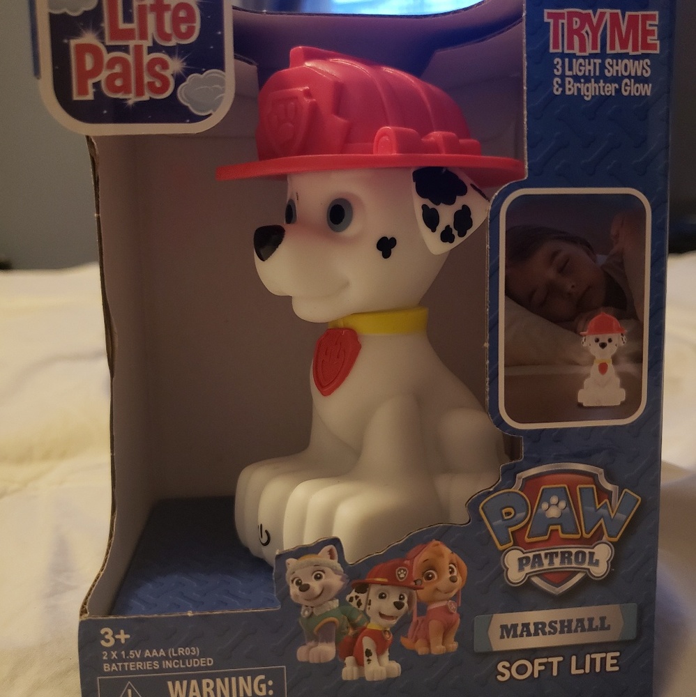 Paw Patrol Marshall Lite Pal Night Light